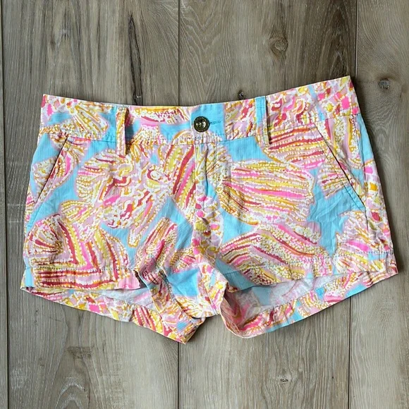 Short De Bain Bikini Bleu Imprimé Poissons Lilly Pulitzer Breakwater Taille 0 - Neuf Sans étiquette